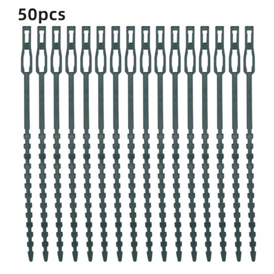 Регулируемые подвязки для растений, гибкие скручивающиеся подвязки, гибкие садовые подвязки, подвязки для колышков для растений для поддержки растений, для деревьев, кустарников, организации кабелей