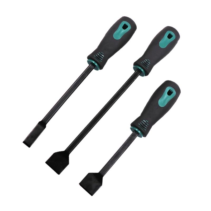 3Pcs Car Gasket Paint Grease Removal Cleaning Scraper Cylinder Cleaning Blade