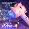 Bubble Wands Machine Unicorn Automatic Bubble Maker Gun with Light & Music For Girls Princess Cute Summer Toy Outdoor Gift