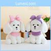 Adorable Plush Teddy Dog Stuffed Toy For Home Decor And Gift For Best Friends