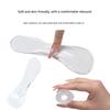 2 Pairs Women's Gels Cushion Insoles For High Heels With Arch Support And Antislip Design 3/4 Length Invisible Inserts