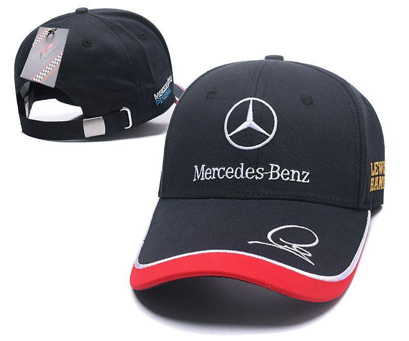 WUL5 1pcs Baseball Cap Men Women Outdoor Sports Sun Visor Valve Cap Hat For Mercedes Benz W211 W203 W204 W210 W124 AMG W202 W212