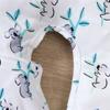 Baby Rompers Baby Clothes Spring Fall Cartoon Animal Koala Long Sleeve Single Breasted Baby Jumpsuits Soft Baby Playsuits 0-18M