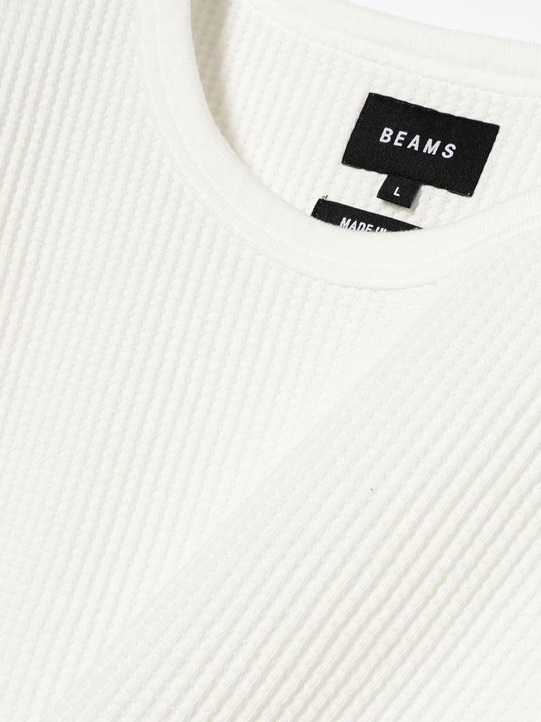 Beams Men's Thermal T-Shirt, Black, Size S (11140656103)