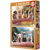 Puzzle - EDUCA - Bébés Animaux - 2 x 20 pièces