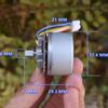 TY3816B 37.4mm Brushless Motor DC12V 4250 RPM Large Torque Strong Forward and Reverse Mini DC Motor PWM Speed For Fascial Gun