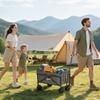 41L Festival Trolley on Wheels, Compact Garden Folding Trolley Cart