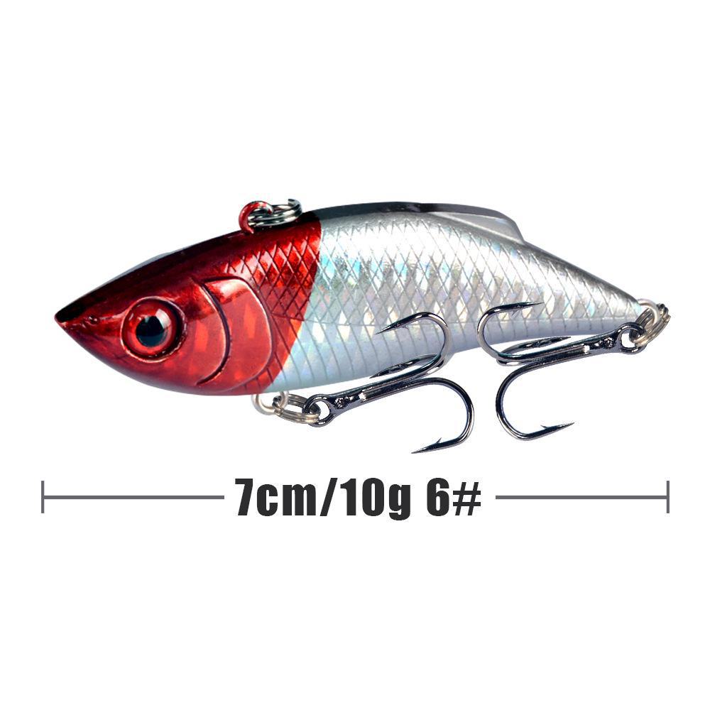 Бионическая рыболовная приманка VIB - 5 цветов, 7 см/10 г