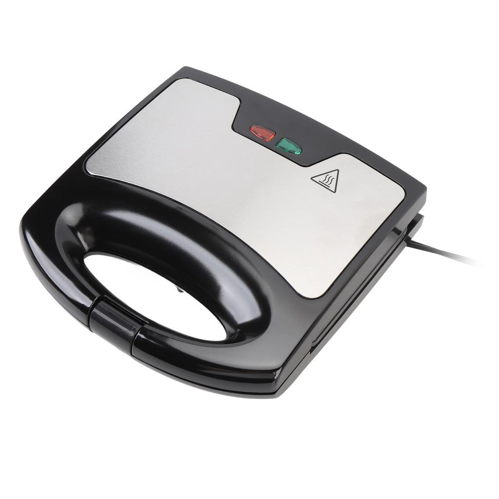 Электрическая вафельница мощностью 800 Вт с антипригарным покрытием, компактный небольшой электрический гриль, идеально подходит для