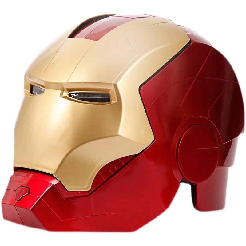 Iron Man Wearable Helmet & Light-Up Gloves Cosplay Toy