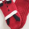 3D Knitted Santa Socks Non-slip Christmas Floor Socks Warm Slipper Socks Funny Santa Socks with Hands Legs Gift for Women
