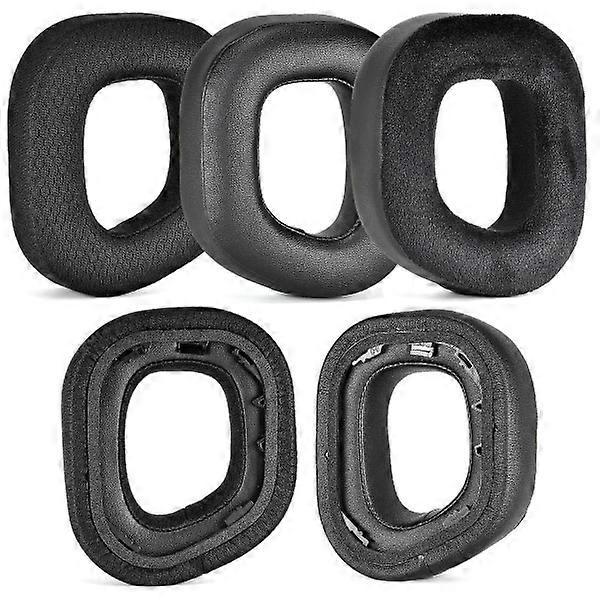 Pair of Replacement Earpads Cushion Compatible with Corsair HS80 RGB Wireless Headphones