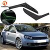 1 пара внутренней дверной ручки, накладка для VW Golf 6 MK6 2009 2010 2011 2012 2013, черные внутренние аксессуары, замена