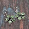Tsavorite Gemstone Handmade 925 Sterling Silver Jewelry Earring For Christmas Gift