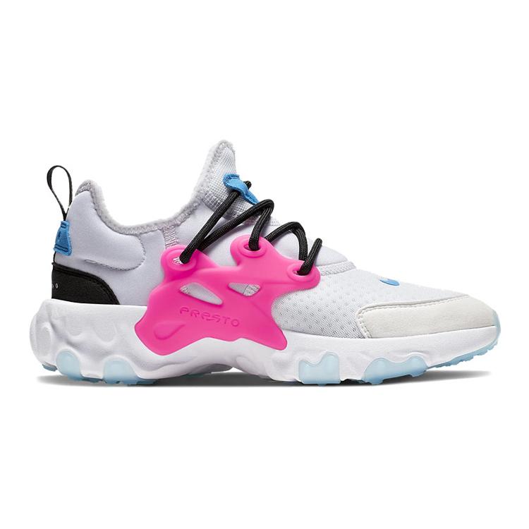 Nike React Presto 'White Hyper Pink' Gs BQ4002-101