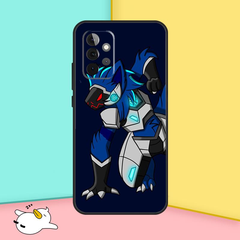 Чехол для Samsung Galaxy A54 A34 A14 A53 A33 A13 A52 A32 A12 A51 A71 A52S A21S с принтом Protogen, мягкая накладка