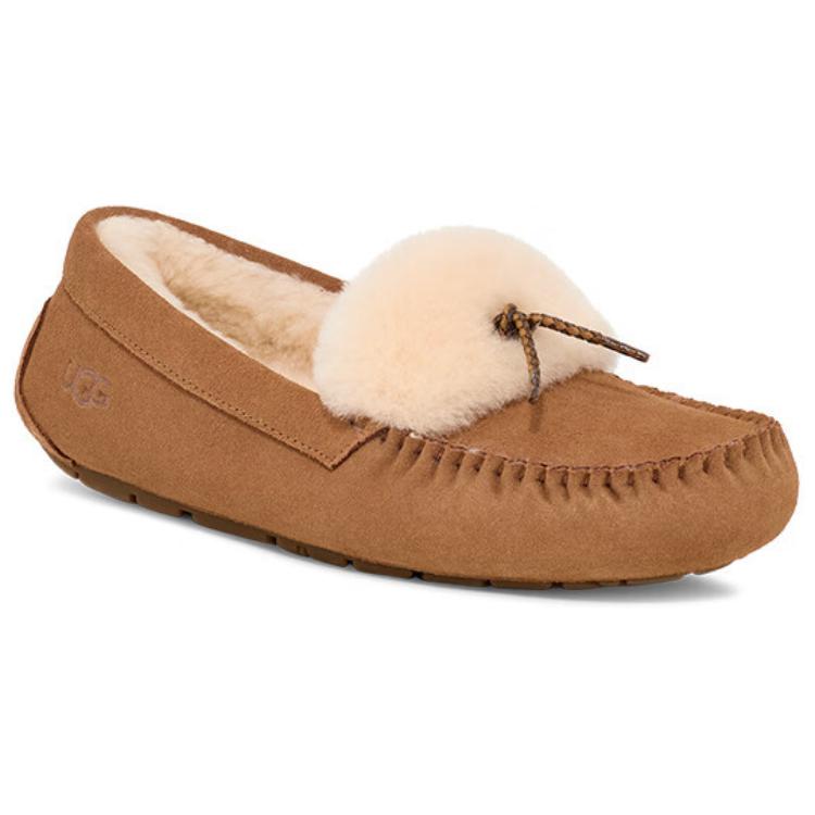 UGG Fashionable Comfortable Loafers Women Loafers Brown 1166754-CHE