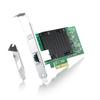 Ipolex 10G Network Card Intel X550AT2 Genuine Board Single RJ45 LAN for PC Server X550-T1 (Chip) Mounted, Port, 10Gbase-T Card, PCI-E3.0 X4/X8/X16,