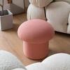 Nordic Ottomans Lovely Mushroom Fabric Art Makeup Stool Creativity Bedroom Step Round Stools Мебель для спальни Пуф для ног