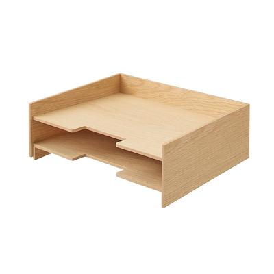 MUJI Деревянный лоток для организации документов, ярусы 82603347 A4 2