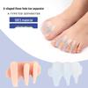 Силиконовый разделитель и корректор большого пальца стопы при Hallux Valgus, носимый