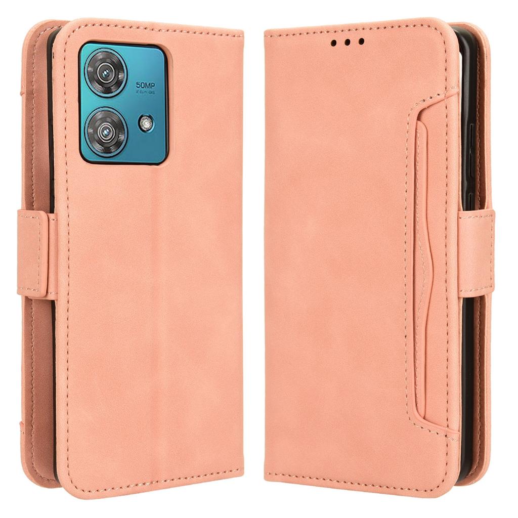 For Motorola Edge 40 Neo 5G Case Multiple Card Slots Wallet Phone Cover
