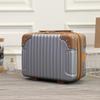 Hand-Held 14 Inch Cosmetic Storage Luggage Case Travel Vintage Cosmetic Bag Suitcase Scratch-Resistant