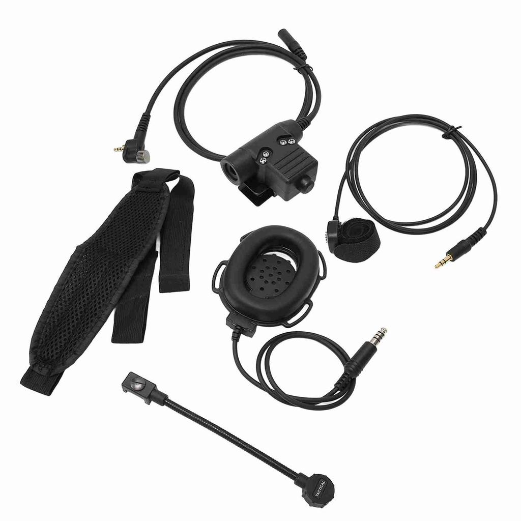 Гарнитура для рации U94 PTT портативная радиостанция односторонний адаптер для наушников с микрофоном для