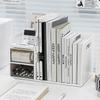 Vertical Desktop Book Stand & Storage Organizer - Simple File Rack & Bookend Divider for Students and Office Supplies