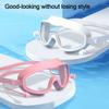 Детские очки для плавания с берушами, детские очки в большой оправе, принадлежности для плавания на открытом воздухе