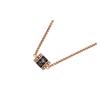 Emporio Armani  Diamond Beaded Transfer Beads Small Waist Stainless Steel Necklace for Women Small waist necklace F ( fits all) original bag