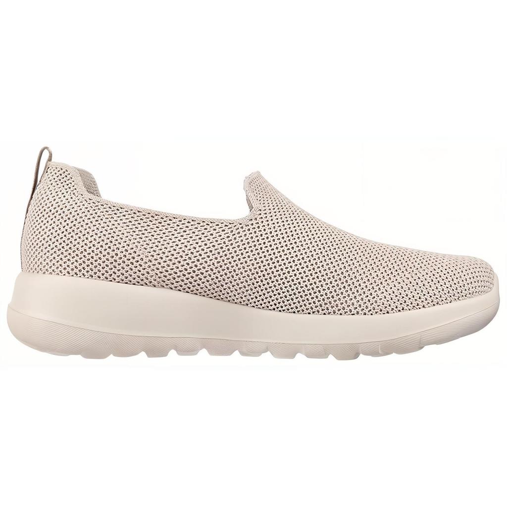 Skechers Go Walk Joy - Сенсационный День Канвасовая Ткань Слипоны Спортивные Низкие Повседневные Обувь Женская кроссовка Серо-Коричневый 124187-TPE
