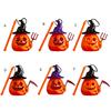 Halloween Pumpkin Lantern LED Lighted Pumpkin Light Decoration Portable Handheld Night Lamp for Halloween Party Decoration