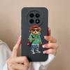 For OPPO Realme 12X 5G Phone Cases Cartoon Liquid Silicone Full Coverage Anti Drop Shell For Realme12 X Back Covers Bumper Funda
