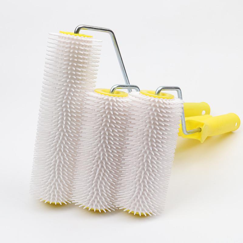 1Pc 15/22Cm Defoaming Drum Brush Spike Roller Latex Floor Self Compound Roller Leveling Screed Spiked Roller Paint Brush Roller