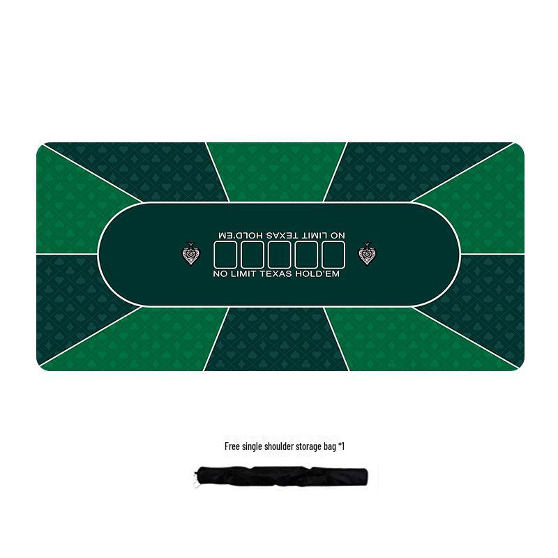 Коврик для покерного стола Texas Hold'em Silent Non-slip - утолщенная ткань для карточек для семейных вечеринок, в стиле TikTok, очень большой