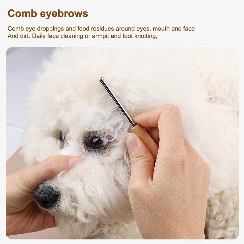 Расческа для домашних животных, расческа для волос для кошек и собак, удобная и чистая кошачья шерсть, расческа для домашних животных, маленькая расческа для волос, аксессуары для кошек и собак