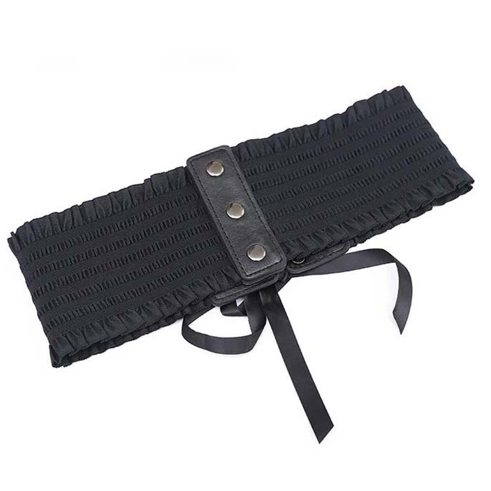 Полиэстер Широкий Корсет Пояс Ремень Веревка Эластичный Высокий Широкий Пояс Женский