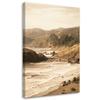 Canvas Print, Forest by the Sea Shore