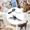 Игрушка-кошка «Охота и Прыжок» для домашних кошек с машущим крылом, звуком птицы и мягкой плюшевой конструкцией в виде летучей мыши для ежедневного взаимодействия и игр дома