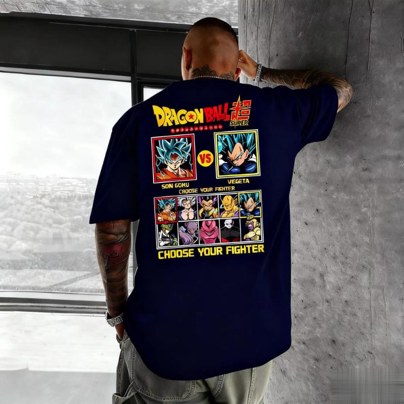 Unisex Dragon Ball Super Anime Graphic Tshirt Men Women Short Sleeve Tee Streetwear Oversized Casual Summer Tops New Fashion