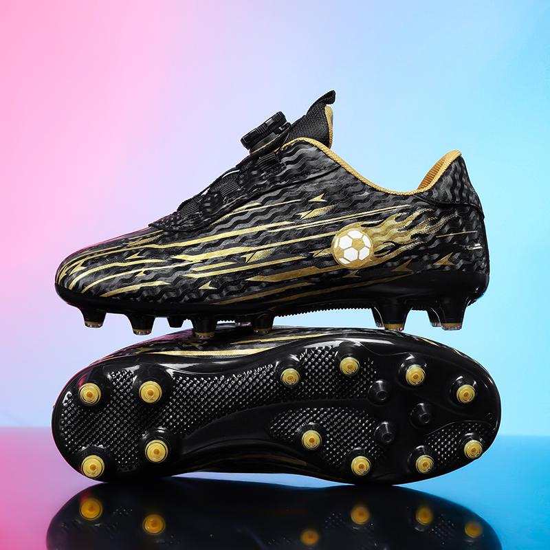 Новые Детские Футбольные Полевые Бутсы Мальчики Девочки Indoor Soccer Shoes Общество Футзал Нескользящие Профессиональные Быстрые Мужские Футбольные Шиповки Кроссовки