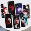 Япония Рыба Кои Инь Ян Искусство Чехол для Телефона Для Samsung Galaxy A51 A71 A50 A70 A40 A30 A20E A10 A41 A31 A21S A11 A01 A6 A8 + A7 A9 Pl