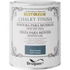 Peinture - BRUGUER - RUST-OLEUM CHALKY FINISH - 0,750l - Bleu - Finition Mate