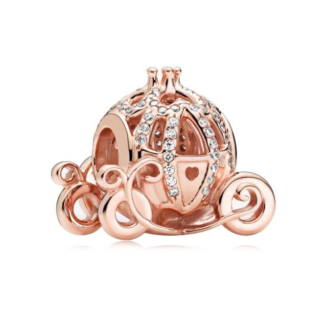 Цирконовая Корона Подвеска из Бисера Защитная Цепочка Подходит Оригинальные Модные Подвески Серебряный Цвет Браслет Женщины Девушка Ювелирные Изделия Оптовая Продажа На Заказ