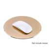1pcs Round Gaming Mouse Pad Aluminum Alloy Metal Mouse Pad