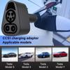 Новейший адаптер быстрой зарядки CCS 1 для Tesla Model 3/S/X/Y до 250 кВт DC зарядное устройство комбинированное зарядное устройство для электромобиля