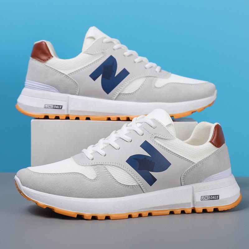 Повседневная спортивная обувь 2025 новая корейская версия для пар ins трендовая с модной повседневной обувью для бега для мужчин и женщин