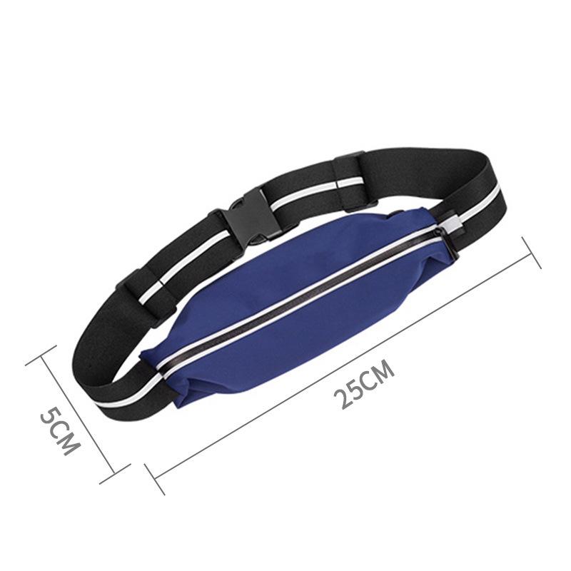 Высококачественная водонепроницаемая легкая поясная сумка для бега - Эластичная, незаметная конструкция для фитнеса и хранения телефона