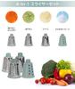 QuiExact Vegetable and Chopper Detachable Design for and Shredding Easy to Clean with Cleaning Brush and Instruction Manual 4-in-1 Slicer Slicer,